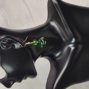 Safari Murano Art Glass Earrings